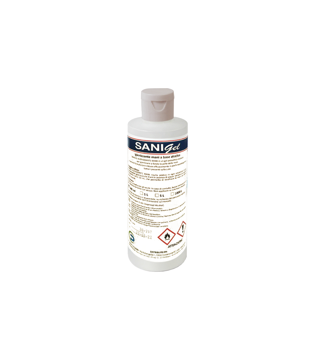 Flacone Igienizzante Mani 500 ml