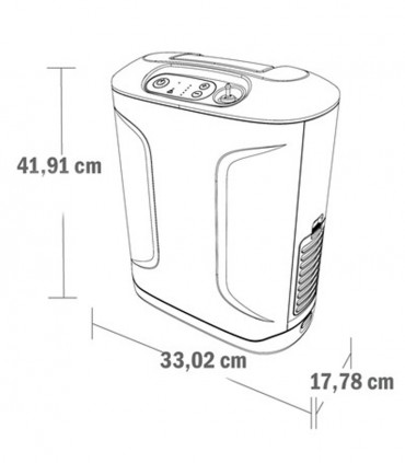 Inogen at Home 5lt/min Concentratore Di Ossigeno - Inogen