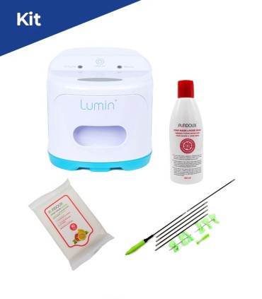 Kit Pulizia CPAP con sanificatore UV-C Lumin