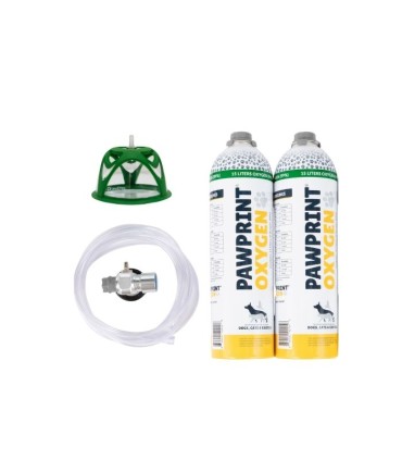 Kit Starter di ossigeno portatile per gatti - PawPrint