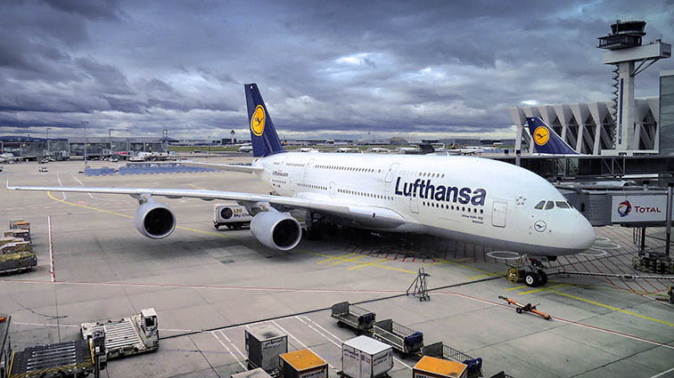 Concentratore ossigeno Lufthansa