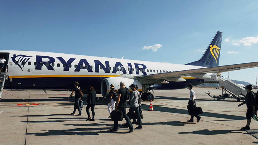 Concentratore ossigeno ryanair